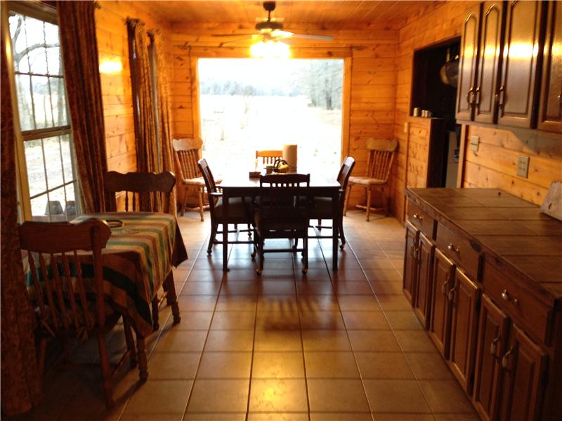 View from Kitchen to Dining space