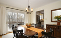 Dining Room with French Door to Deck