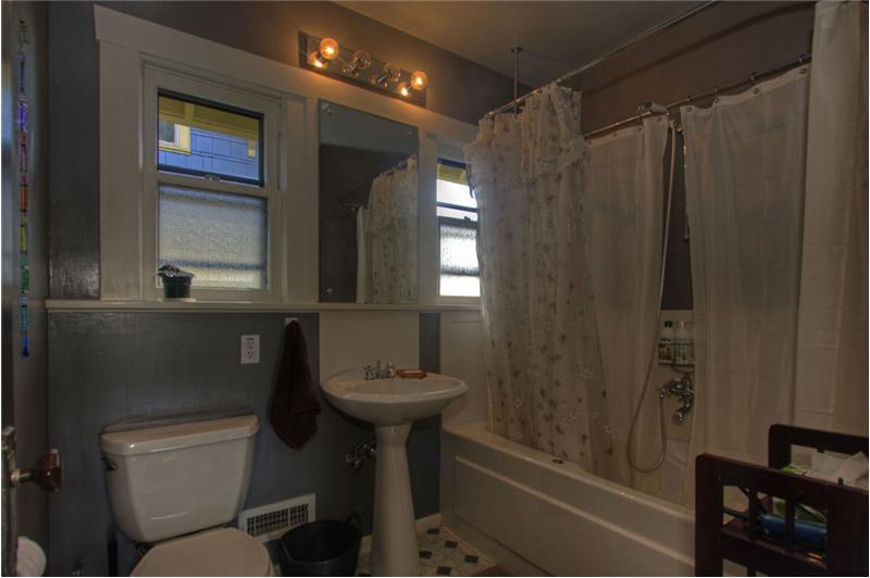 Full Bath on Main Level.