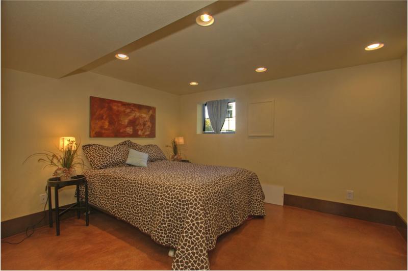 Downstairs bedroom.