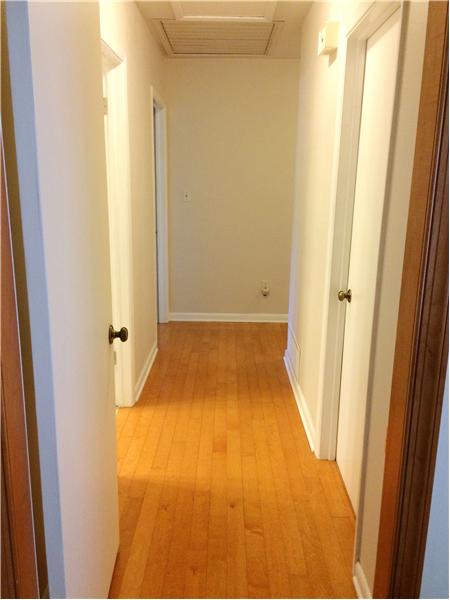 Hallway with Wood Floors