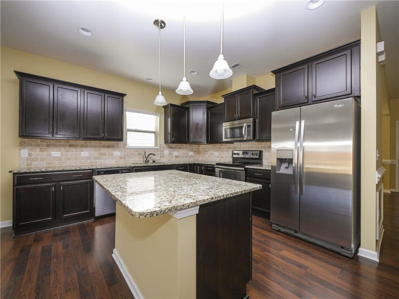 Stainless steel appliances, including refrigerator