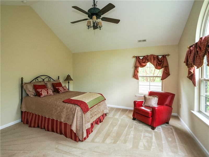 Spacious bedrooms