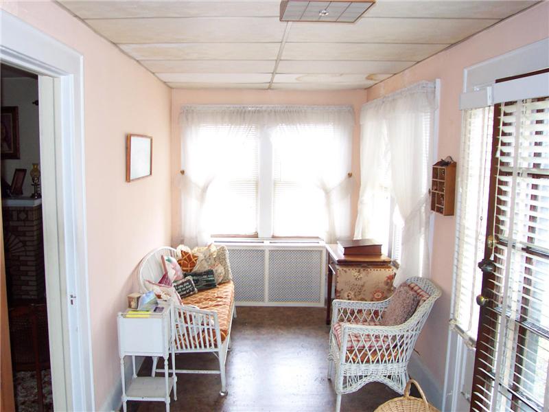 Heated Front Enclosed Porch