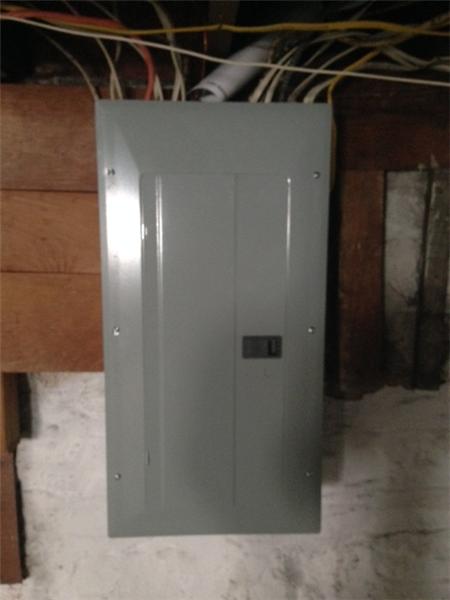 New Electrical Panel  5/2015