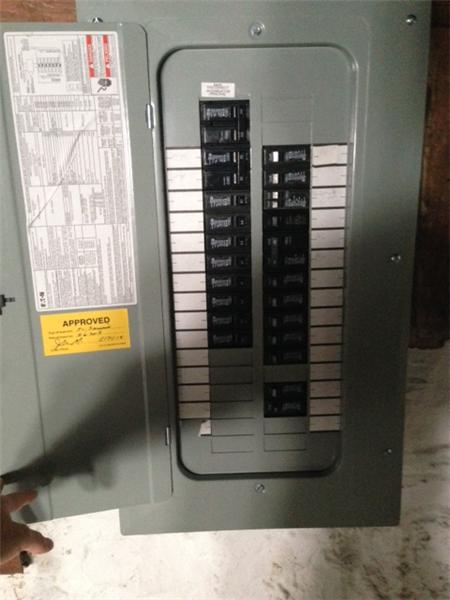 New Electrical Panel 5/ 2015