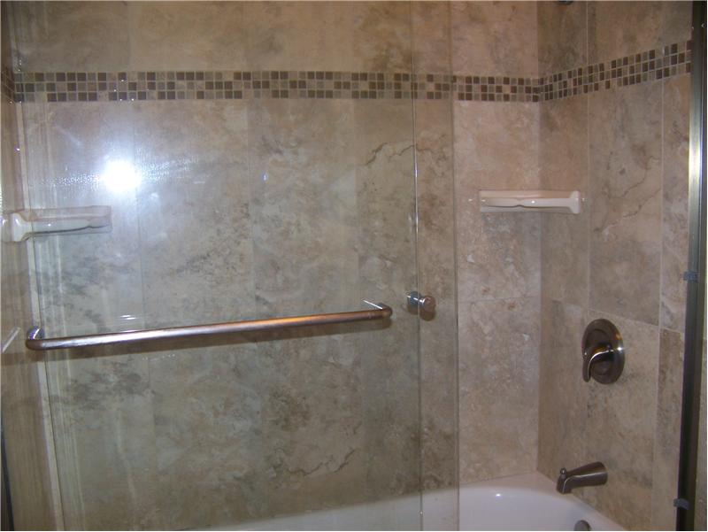 Master shower