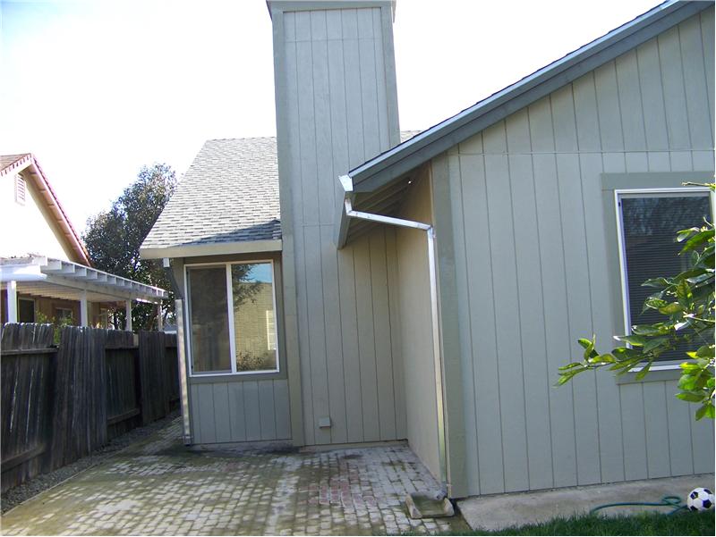 Back patio