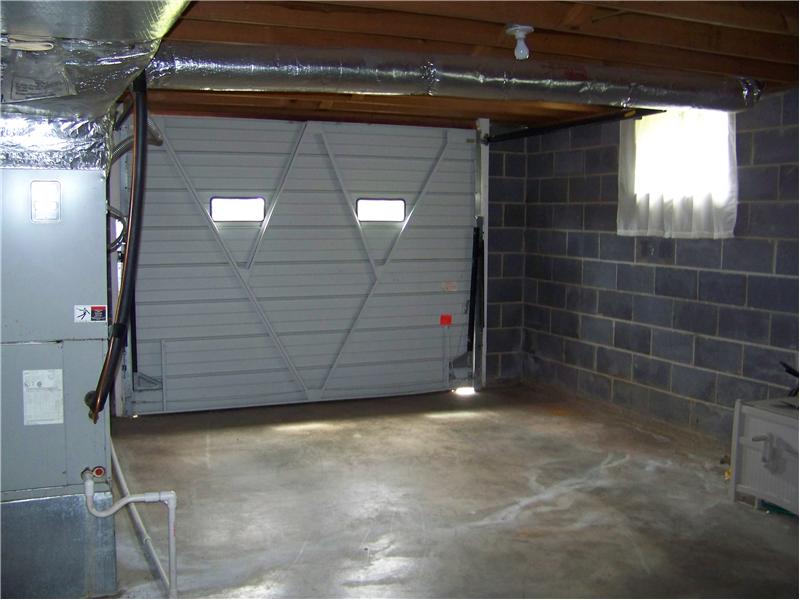 Garage in Basement