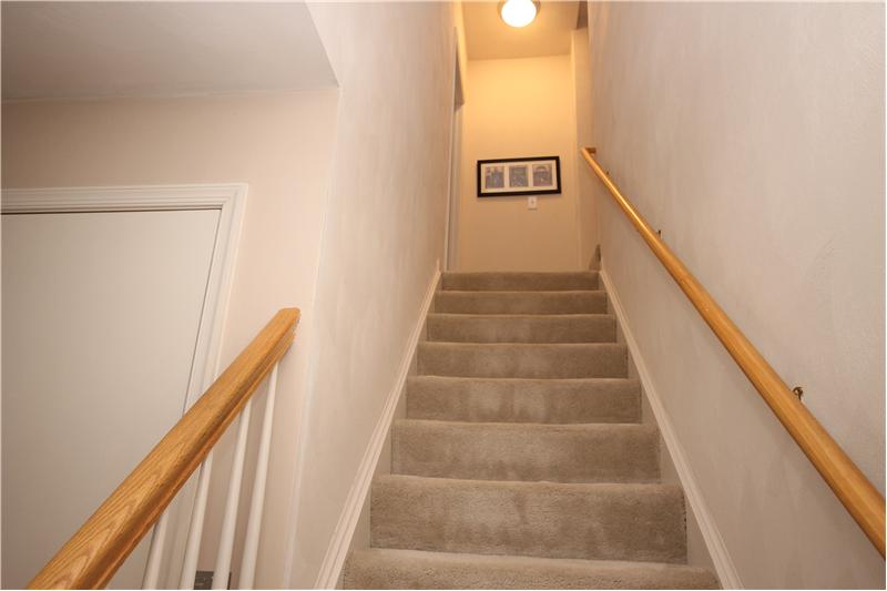 Second stairway off of kitchen