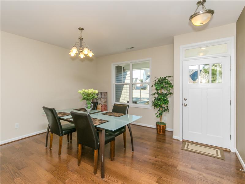 WOOD FLOORING THROUGHOUT THE FIRST FLOOR