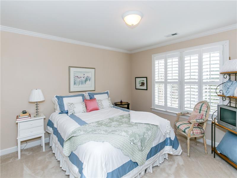 EACH ROOM HAS LOVELY DETAILS - PLANTATION SHUTTERS & CROWN MOLDING