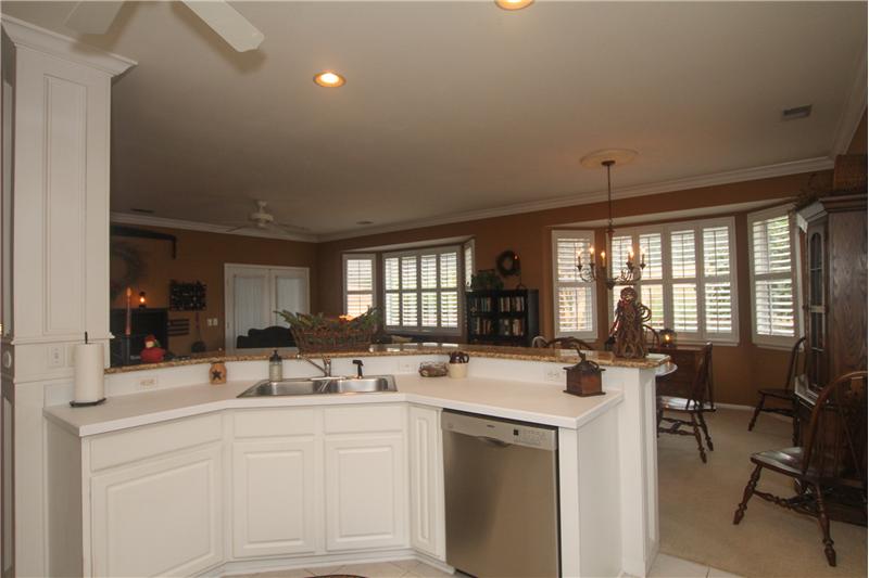 Kitchen sink area
