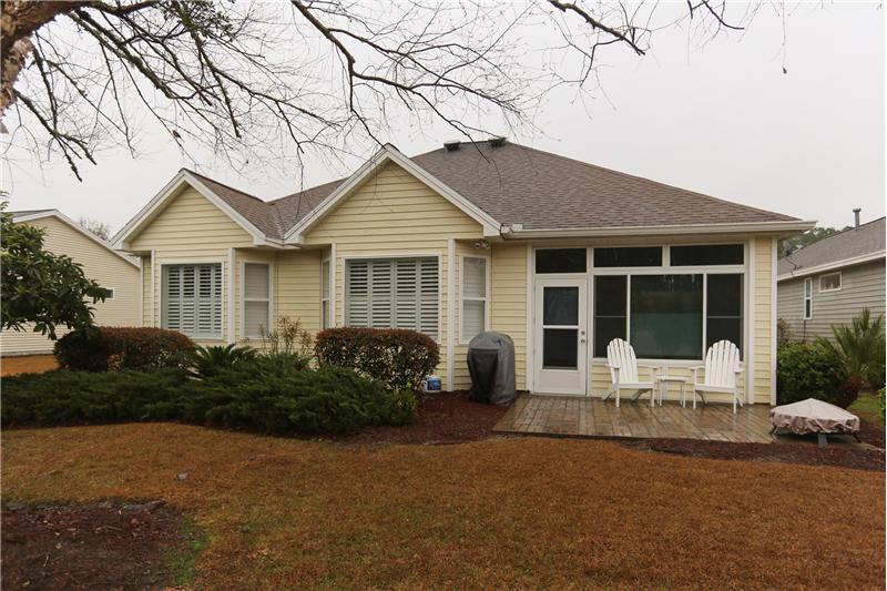View of rear of home