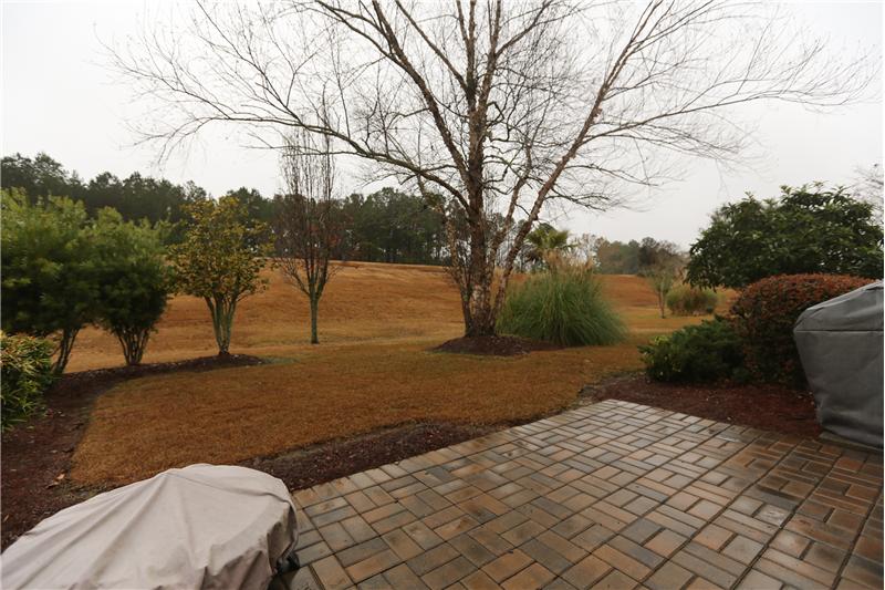 View of paver patio added in 2012