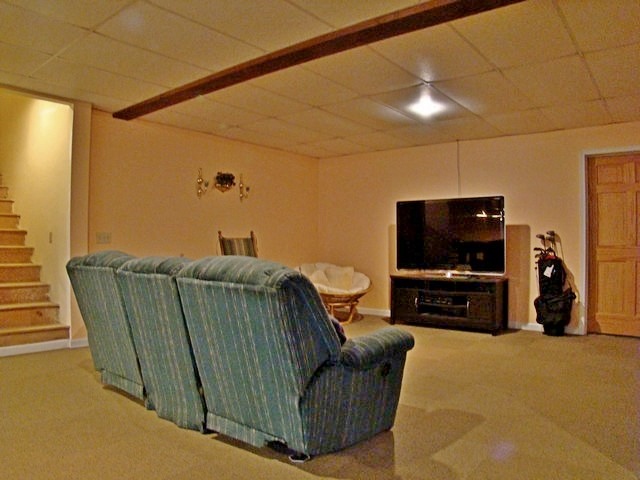 Home Theater in Basement