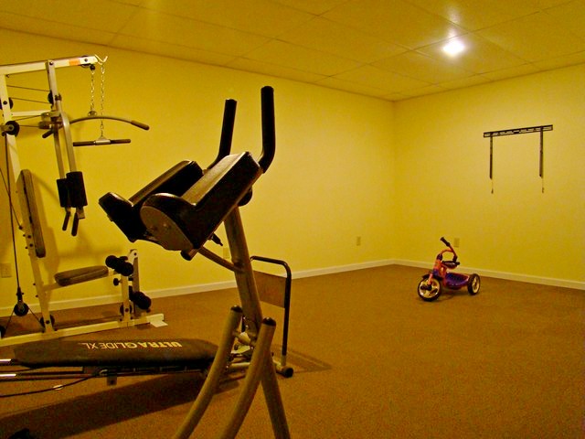 Exercise Room in Basement