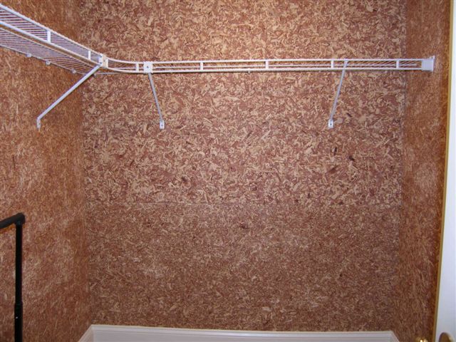 Cedar Closet in Basement