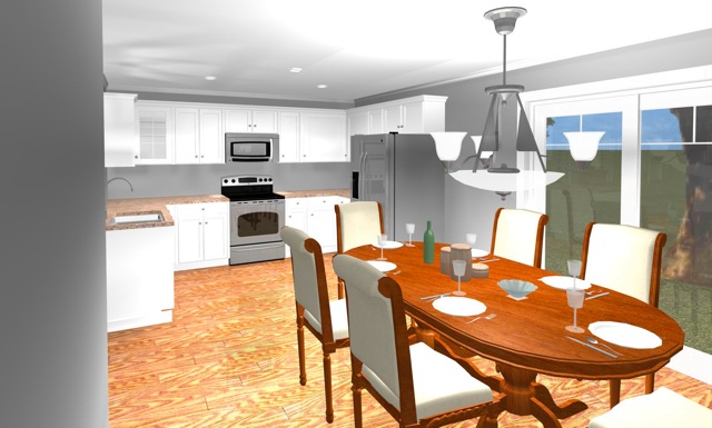 kitchen rendering