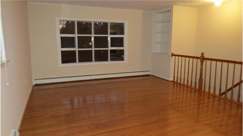 Living Room with Hardwood Floors on Main Level