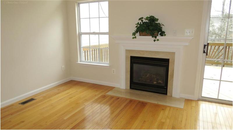 Breakfast Nook with Gas Fireplace