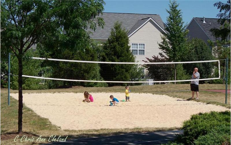 Volleyball Court at Clareybrook Park