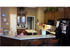 Spacious kitchen area