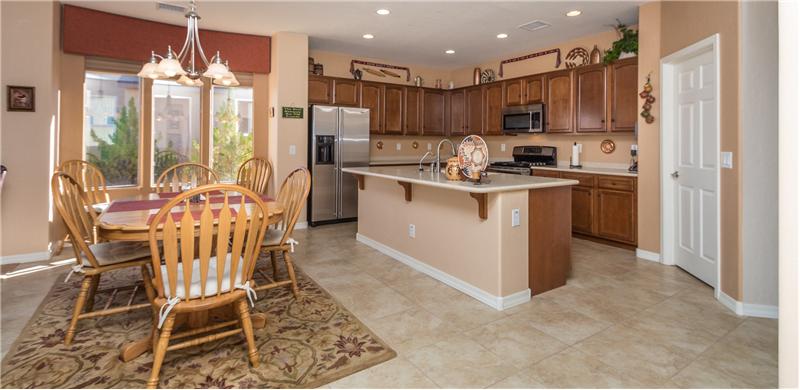 Dining Area and Kitchen