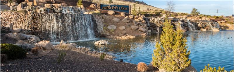 Prescott Lakes Waterfall
