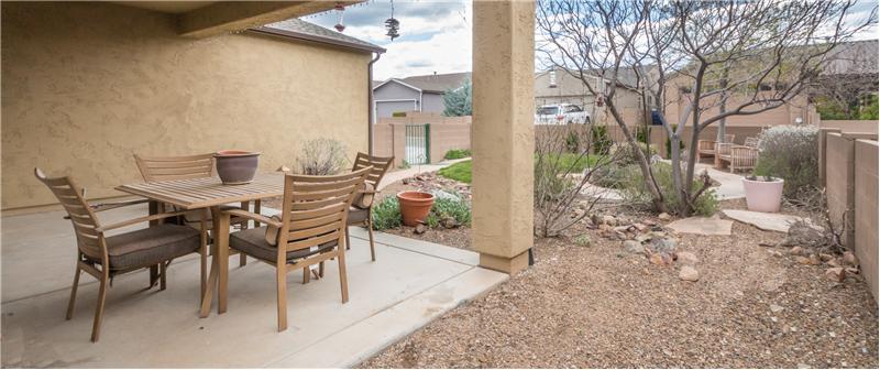 Back Patio and Yard