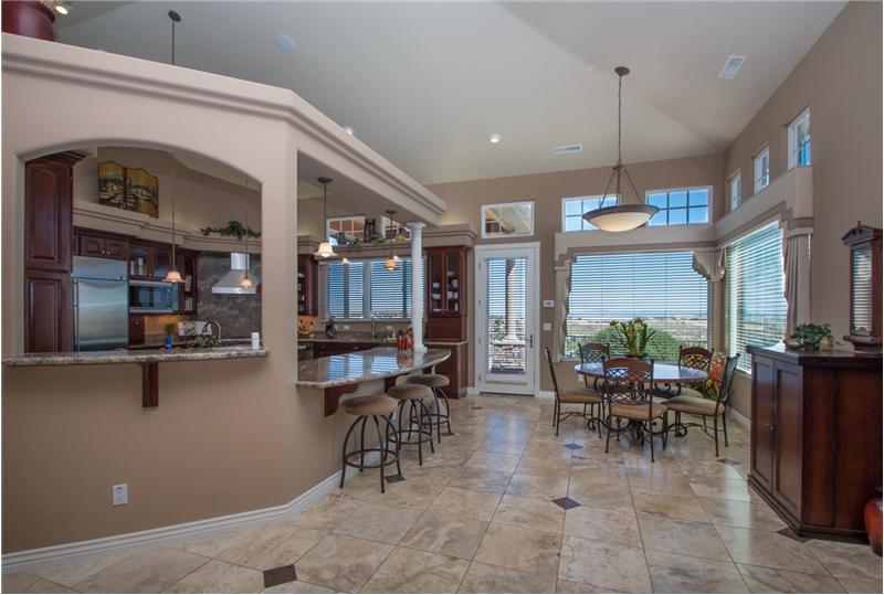 Kitchen and Dining Area