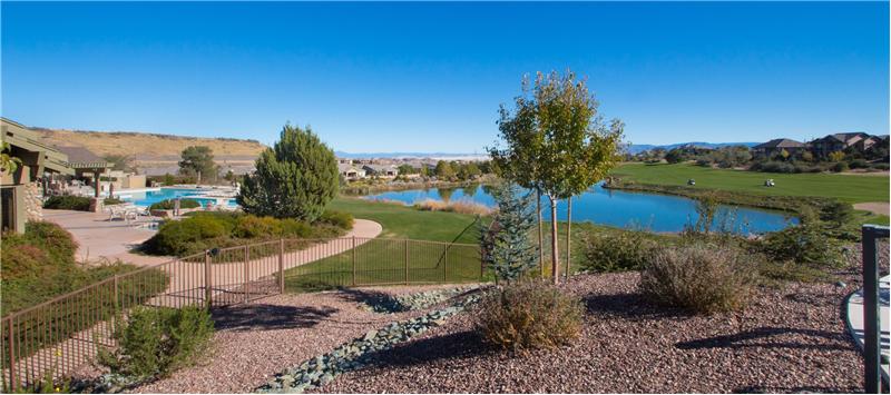 Pool, lake and Golf Course