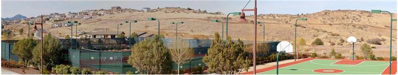 Tennis, Pickleball and Basketball Courts