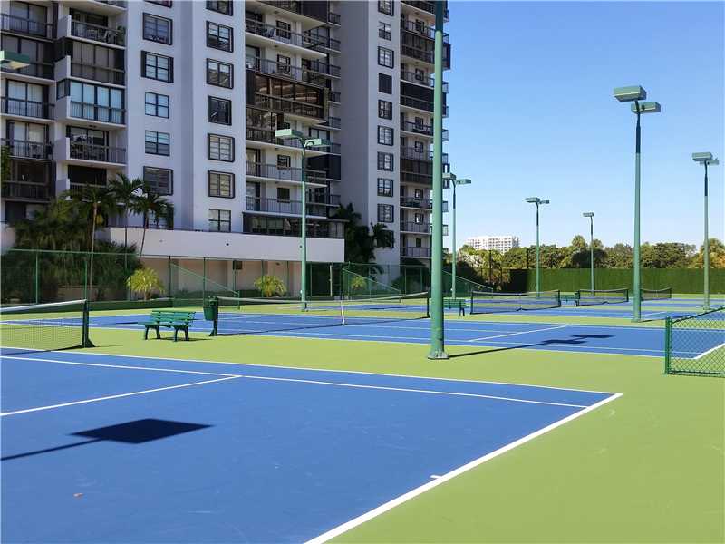 5 LIGHTED AND RESURFACED TENNIS COURTS